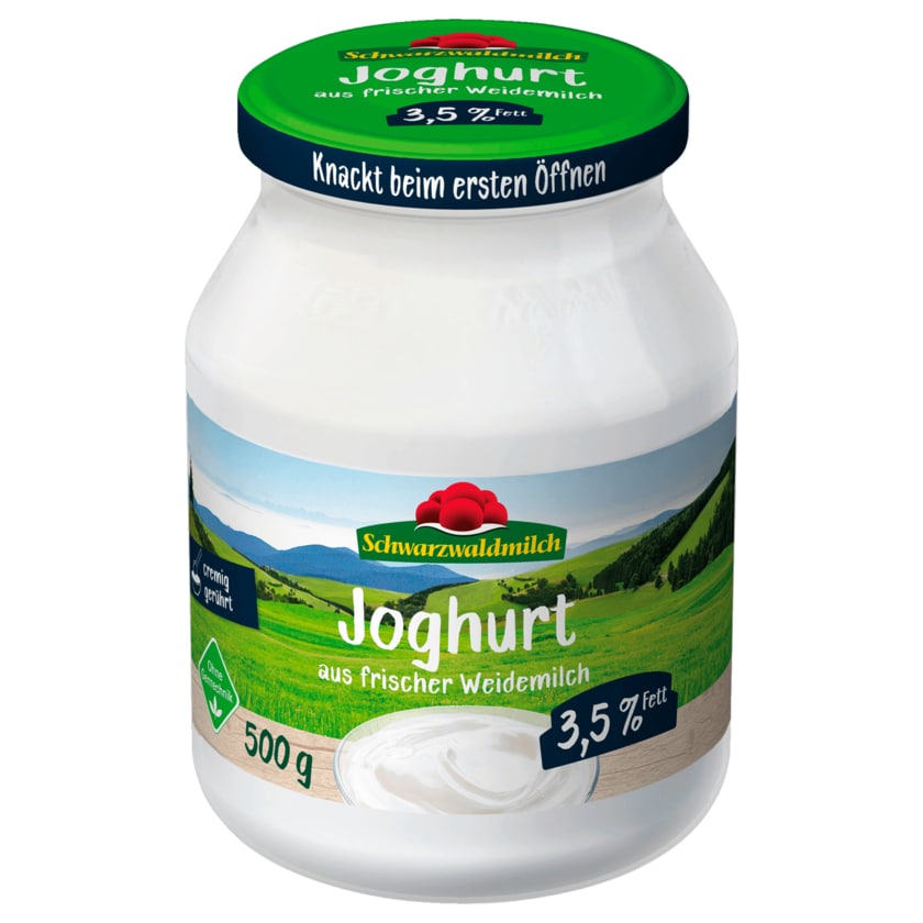 Schwarzwaldmilch Joghurt aus frischer Weidemilch 3,5% 500g